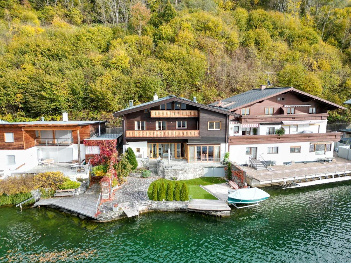 Finest Lakeside Villa Zell Am See By All In One Apartments Erlberg Buitenkant foto