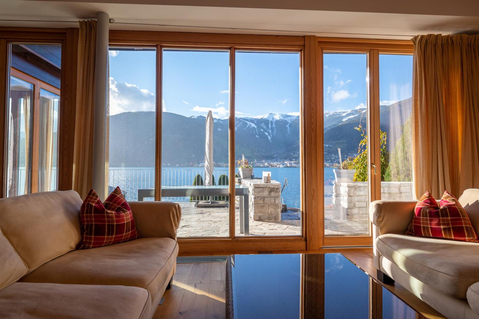 Finest Lakeside Villa Zell Am See By All In One Apartments Erlberg Buitenkant foto